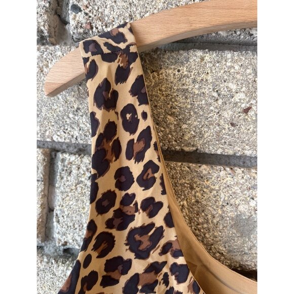 Abercrombie & Fitch Leopard Print Sleeveless Tank Top Medium - Picture 3 of 5